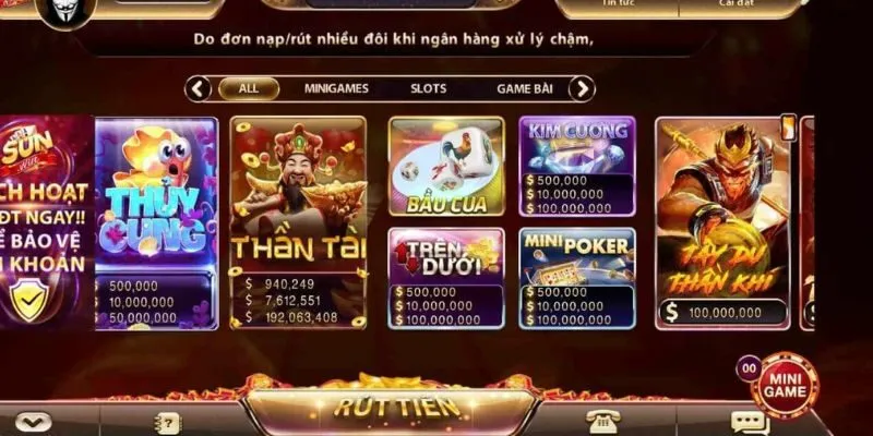 Chơi ngay Game bài trên dưới Nhatvip để nhận khuyến mãi